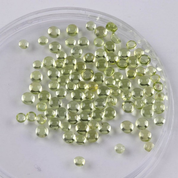 Lot 171  
            Nottingham Luxury Room - Delivery Only 

                
9.21ct Petridot Cabochon Round-cut Parcel of Gemstones, mixed