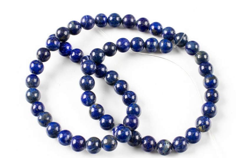 Lot 191  
            Nottingham Luxury Room - Delivery Only 

                
Lapis Lazuli String of 7mm Beads, 41cm