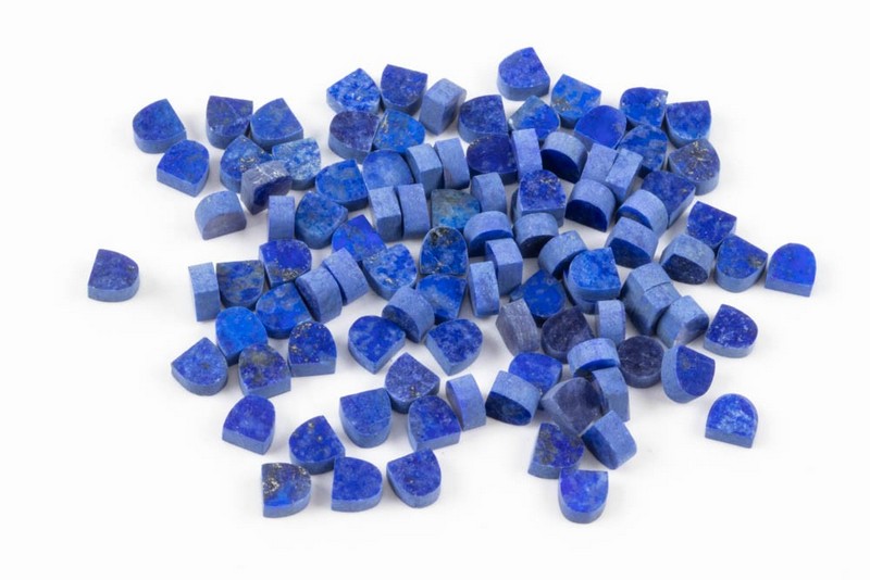 Lot 225  
            Nottingham Luxury Room - Delivery Only 

                
42.65ct Lapis Lazuli D-cut Parcel of Gemstones, 4mm