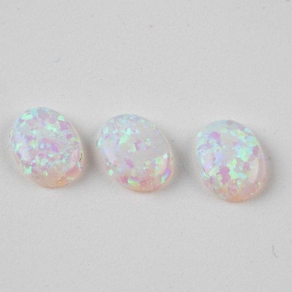 Lot 226  
            Nottingham Luxury Room - Delivery Only 

                
1.69ct Opal Oval Cabochon-cut Trio of Gemstones, 8x6mm (VAT Only Payable on Buyer...