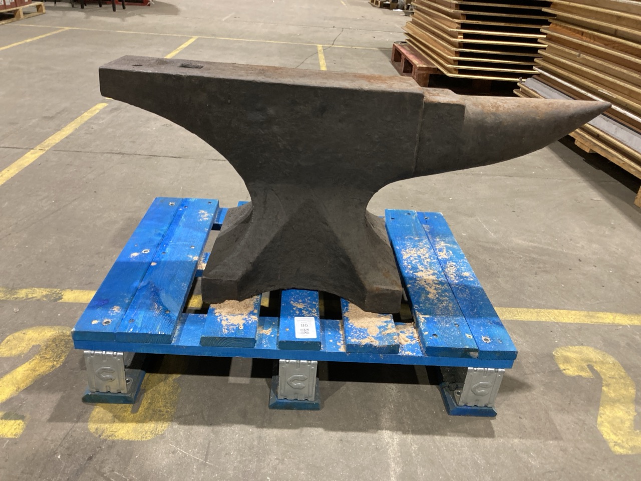 Lot 110  
            Birmingham - Collection Only 

                
A BLACKSMITHS ANVIL