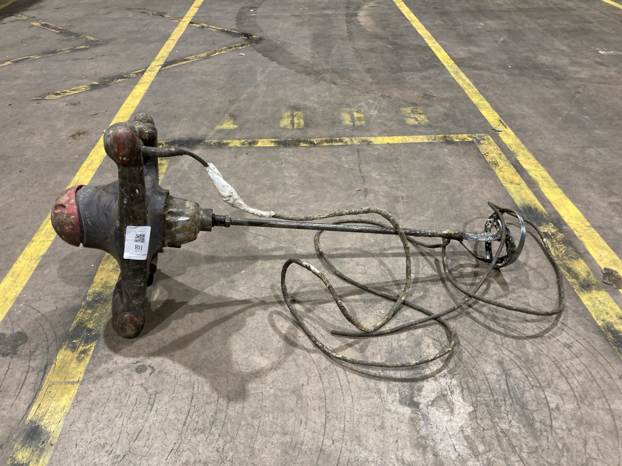 Lot 118  
            Birmingham - Collection Only 

                
HANDHELD CONCRETE MIXER - Image 3