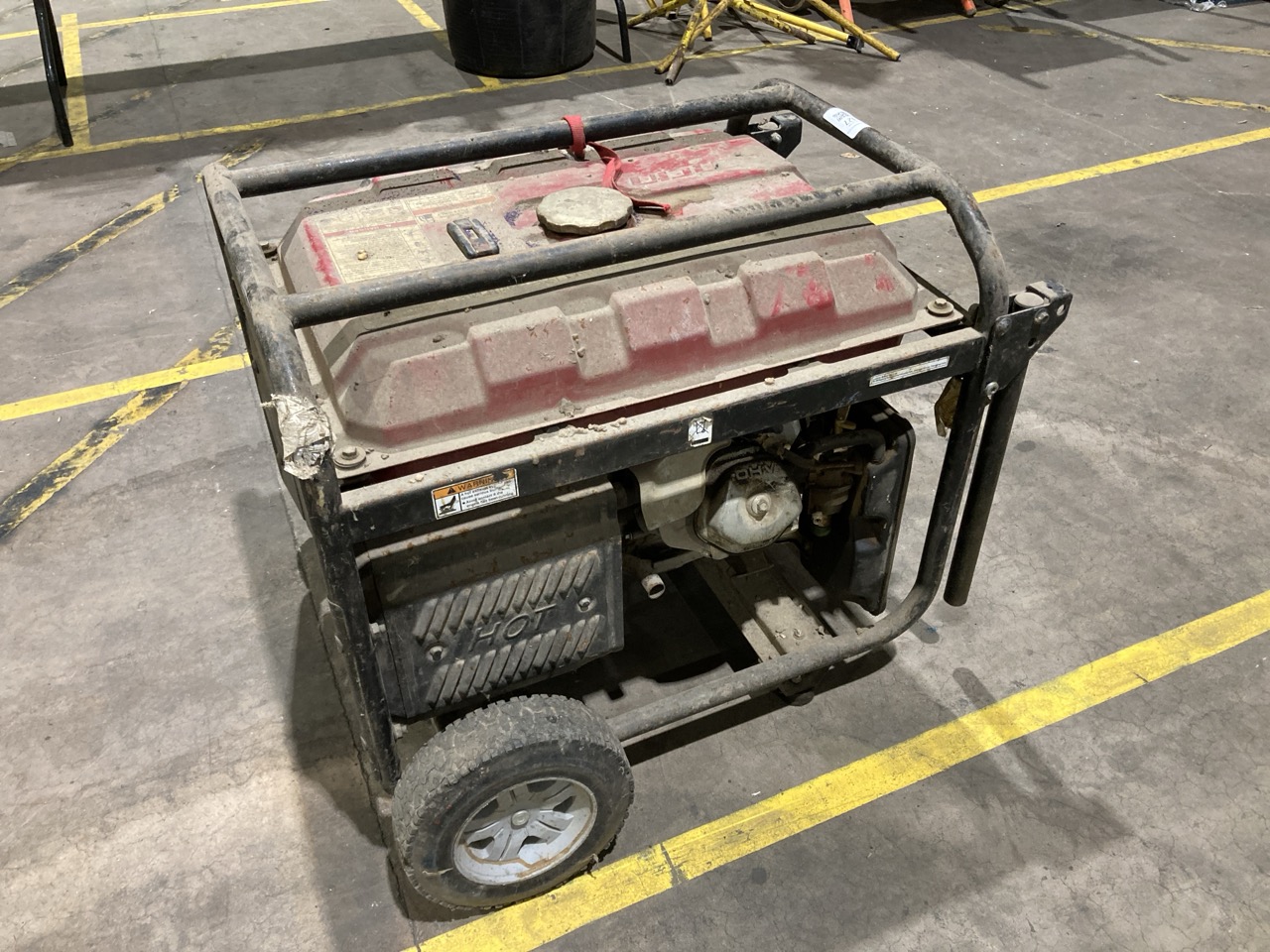 Lot 127  
            Birmingham - Collection Only 

                
LINCOLN LC8000 OPEN FRAME PETROL GENERATOR - Image 3