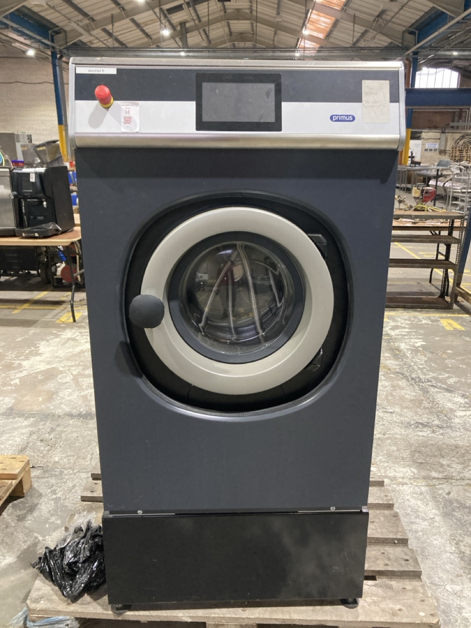 Lot 14  
            Birmingham - Collection Only 

                
PRIMUS WASHING MACHINE WF080B S/N 80FX024177UY