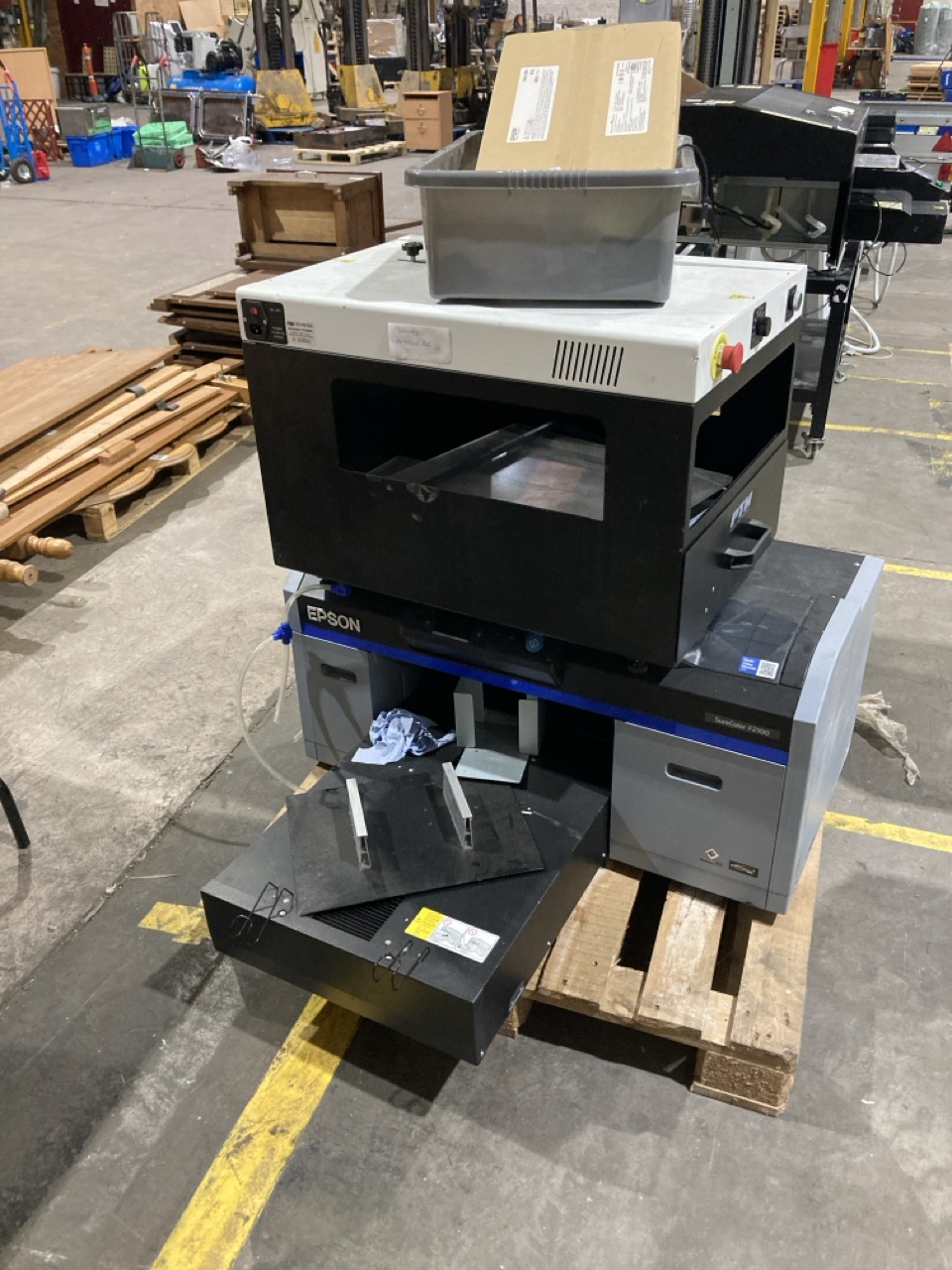 Lot 151  
            Birmingham - Collection Only 

                
EPSON PRINTER SC-F2100 WITH ATTACHMENTS