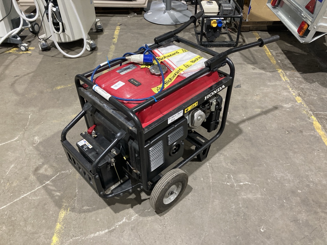 Lot 152  
            Birmingham - Collection Only 

                
HONDA EM 5500CXS GENERATOR