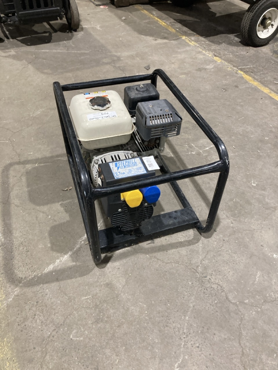 Lot 153  
            Birmingham - Collection Only 

                
STEPHILL GENERATOR S/N 233848