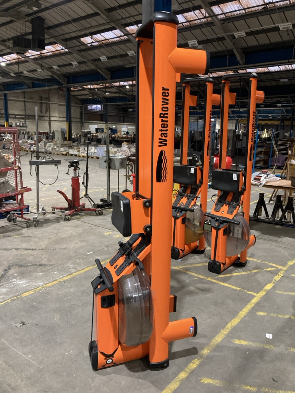 Lot 161  
            Birmingham - Collection Only 

                
WATER ROWER M1 HIRISE ROWING MACHINE