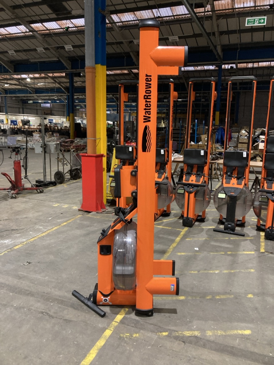 Lot 163  
            Birmingham - Collection Only 

                
WATER ROWER M1 HIRISE ROWING MACHINE (INCOMPLETE)