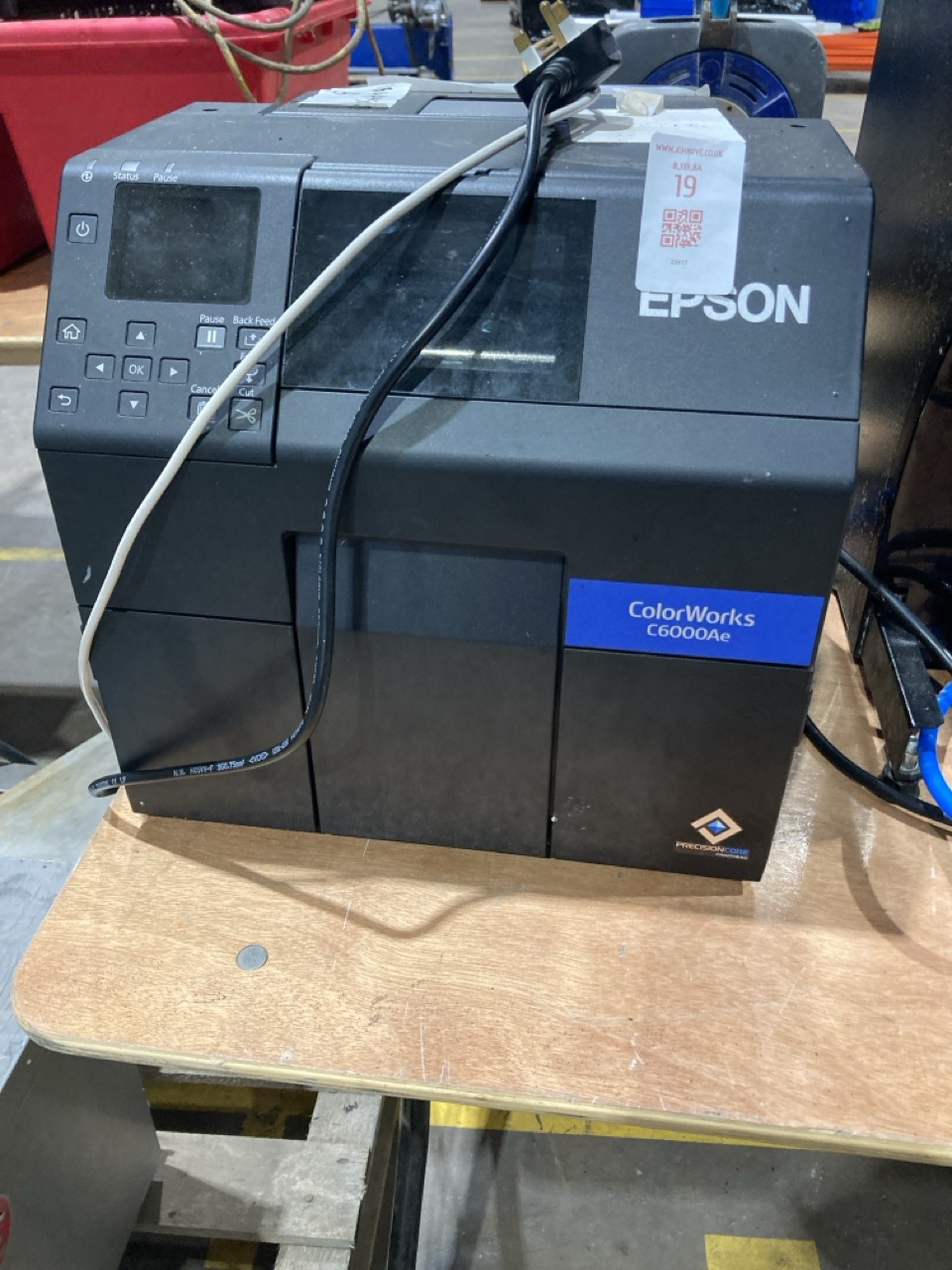 Lot 19  
            Birmingham - Collection Only 

                
EPSON M356A COLORWORKS C60000AE PRINTER