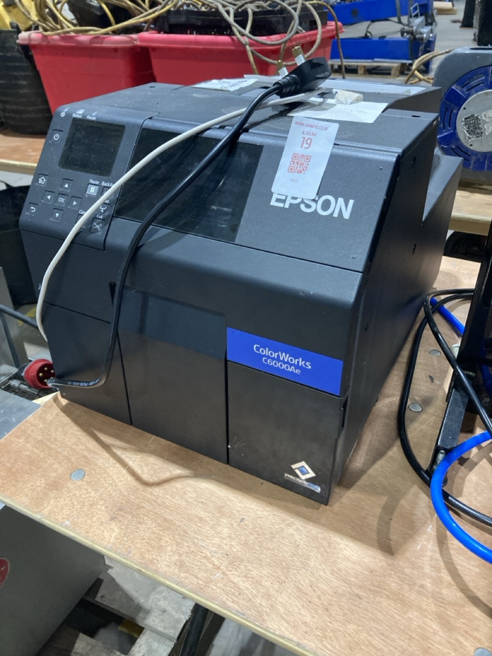 Lot 19  
            Birmingham - Collection Only 

                
EPSON M356A COLORWORKS C60000AE PRINTER - Image 3