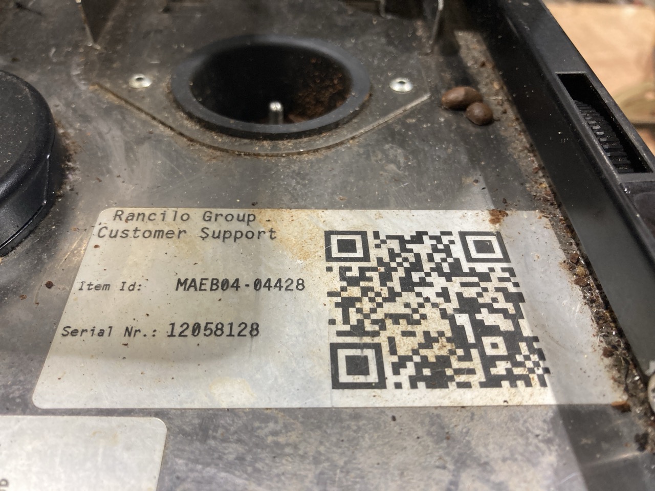 Lot 21  
            Birmingham - Collection Only 

                
RANCILIO BEAN TO CUP S/N12058128