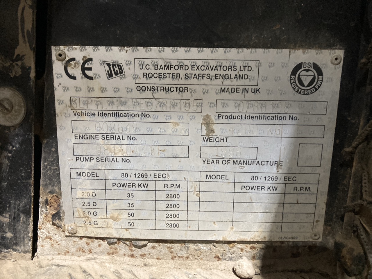 Lot 2  
            Birmingham - Collection Only 

                
1998 JCB TELETRUK WITH  TELESCOPIC BOOM S/N SLP TL T2GWE0788195