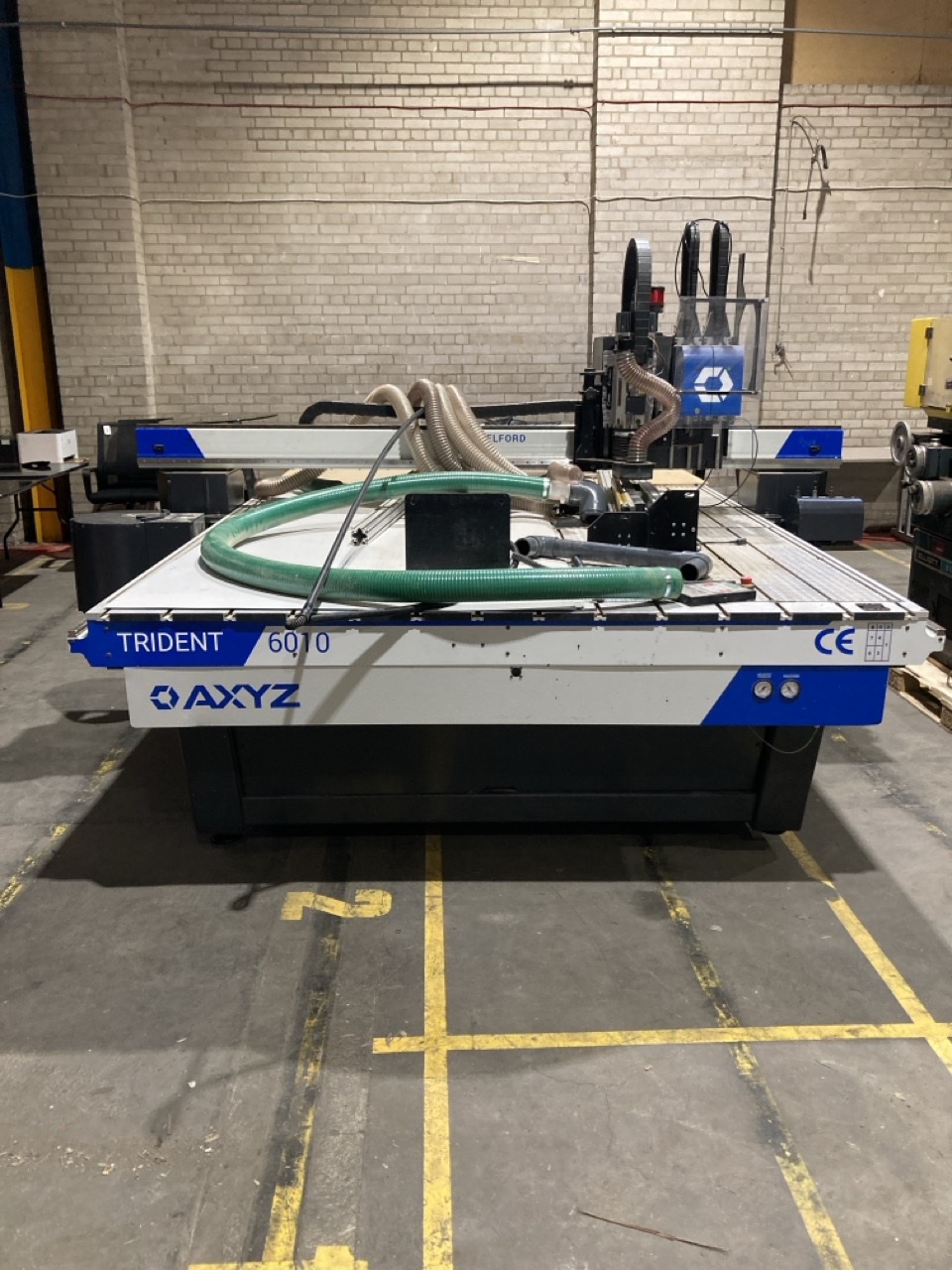 Lot 5  
            Birmingham - Collection Only 

                
2021 AXYZ TRIDENT MODEL 6010 CNC ROUTER S/N 7719-7609