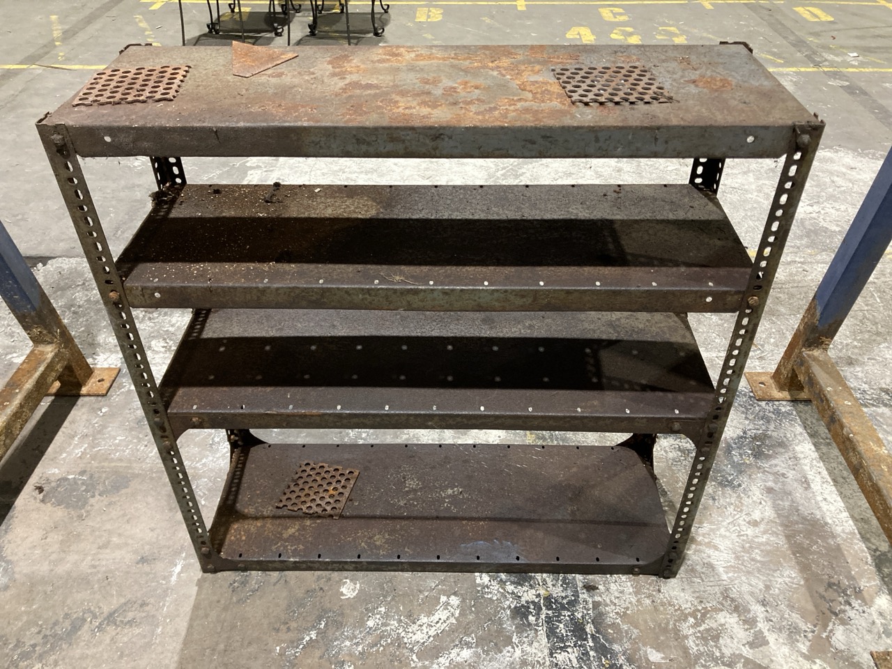 Lot 66  
            Birmingham - Collection Only 

                
METAL WORKSHOP SHELVES - Image 4