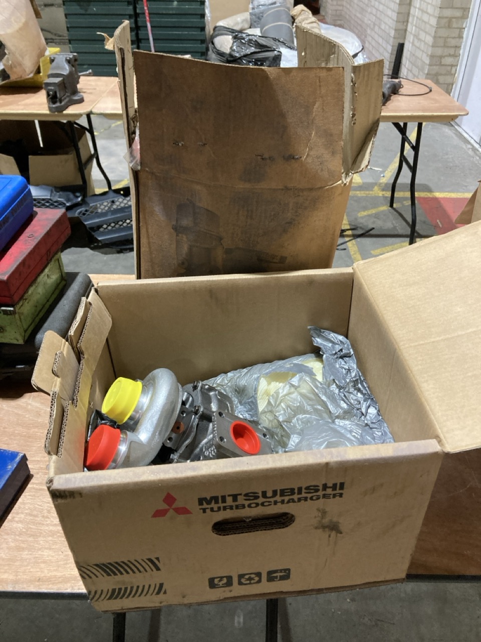 Lot 95  
            Birmingham - Collection Only 

                
QUANTITY OF TURBOCHARGERS ETC MITSUBISHI