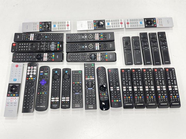 Lot 121  
            Marchington - Parcel Delivery Only 

                
QTY OF VARIOUS TV REMOTES. (TO INCLUDE SAMSUNG, LG & SONY) [JPTM151594]