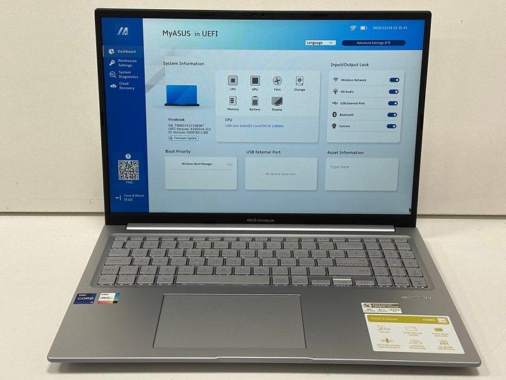 Lot 126  
            Marchington - Parcel Delivery Only 

                
ASUS VIVOBOOK 16 LAPTOP. (WITH BOX & MAINS POWER ADAPTER, SPARES & REPAIRS). [JPT...