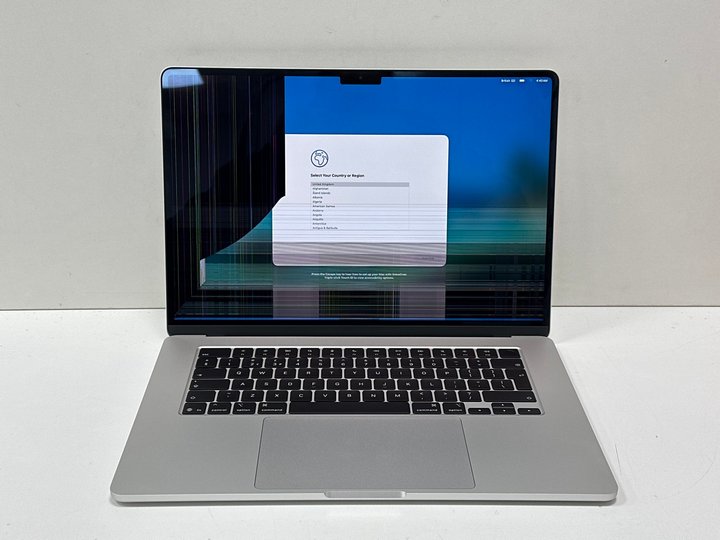 Lot 17  
            Marchington - Parcel Delivery Only 

                
APPLE MACBOOK AIR, 2025 512 GB LAPTOP IN SILVER: MODEL NO A3241 (WITH BOX, FAULTY...