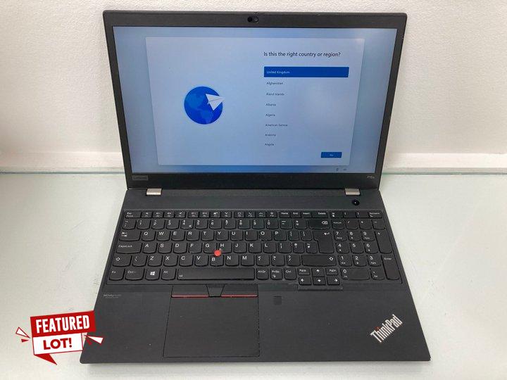 Lot 34  
            Marchington - Parcel Delivery Only 

                
LENOVO THINKPAD P15S GEN 2 512GB LAPTOP IN BLACK. (UNIT ONLY). INTEL CORE I7-1185...