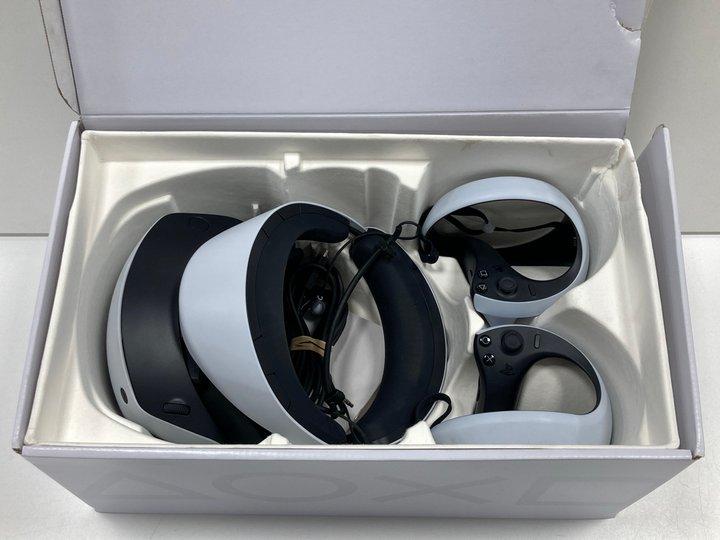 Lot 74  
            Marchington - Parcel Delivery Only 

                
SONY PLAYSTATION 5 VR2 GAMES CONSOLE ACCESSORISES (ORIGINAL RRP - £399): MODEL NO...