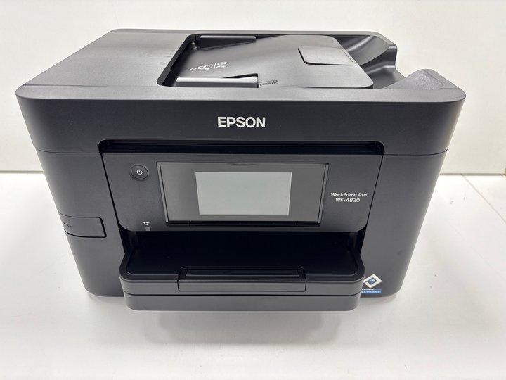 Lot 86  
            Marchington - Parcel Delivery Only 

                
EPSON WORKFORCE PRO WF-4820 PRINTER IN BLACK: MODEL NO C774B (UNIT ONLY) [JPTM151...