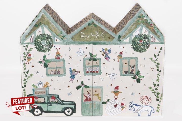 Lot 10  
            Marchington SR13 - Parcel Delivery Only 

                
DAYLESFORD ORGANICS 25 DAYS OF CHRISTMAS ADVENT CALENDAR TO INCLUDE 20CL BOTTLE O...