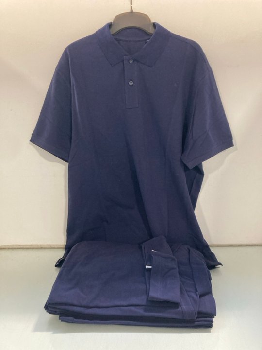 Lot 132  
            Marchington SR13 - Parcel Delivery Only 

                
PACK OF 6 ASQUITH & FOX CLASSIC FIT MENS TIPPED POLO SHIRTS IN NAVY/WHITE-UK SIZE...