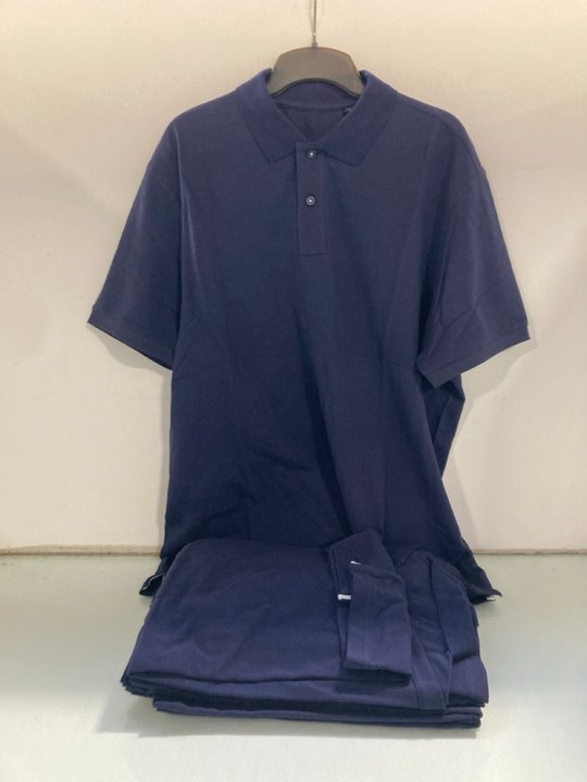 Lot 133  
            Marchington SR13 - Parcel Delivery Only 

                
PACK OF 6 ASQUITH & FOX CLASSIC FIT MENS TIPPED POLO SHIRTS IN NAVY/WHITE-UK SIZE...