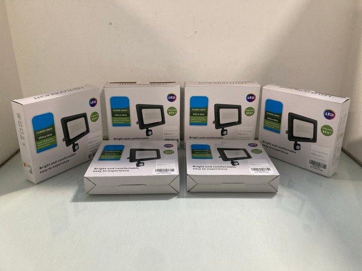 Lot 140  
            Marchington SR13 - Parcel Delivery Only 

                
6 X ULTRATHIN LED FLOOD LIGHTS-ORIGINAL COMBINED RRP £150.00: LOCATION - WH5
