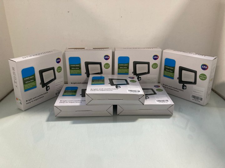 Lot 141  
            Marchington SR13 - Parcel Delivery Only 

                
7 X ULTRATHIN LED FLOODLIGHTS-ORIGINAL COMBINED RRP £175.00: LOCATION - WH5
