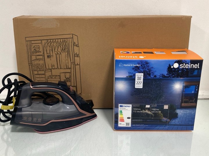 Lot 227  
            Marchington SR13 - Parcel Delivery Only 

                
3 X ASSORTED HOUSEHOLD ITEMS TO INCLUDE STEINEL HOME LED FLOODLIGHT: LOCATION - WH10