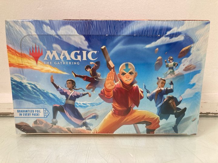 Lot 23  
            Marchington SR13 - Parcel Delivery Only 

                
MAGIC THE GATHERING AVATAR THE LAST AIRBENDER PLAY BOOSTERS(SEALED)-ORIGINAL RRP ...