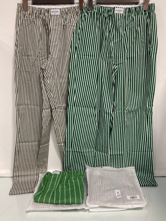 Lot 269  
            Marchington SR13 - Parcel Delivery Only 

                
QTY OF ASSORTED SPELTHAM LONDON PYJAMA BOTTOMS IN SIZE: SMALL: LOCATION - H14