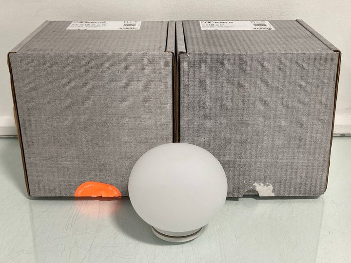 Lot 279  
            Marchington SR13 - Parcel Delivery Only 

                
2 X MINI GLO-BALL LIGHT FITTINGS: LOCATION - H14