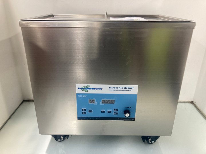 Lot 344  
            Marchington SR13 - Parcel Delivery Only 

                
BEST ULTRA SONIC ULTRA SONIC CLEANER: LOCATION - H10