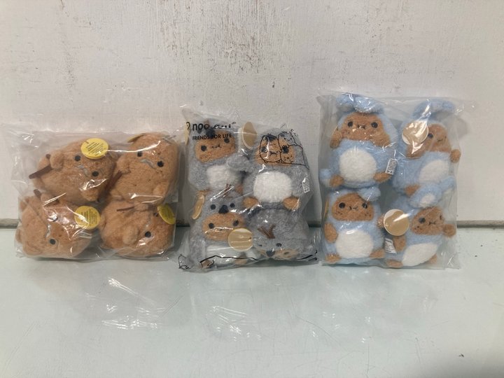 Lot 374  
            Marchington SR13 - Parcel Delivery Only 

                
QTY OF ASSORTED NOODOLL SOFT TOYS TO INCLUDE RICESPUD PENGUIN: LOCATION - H8