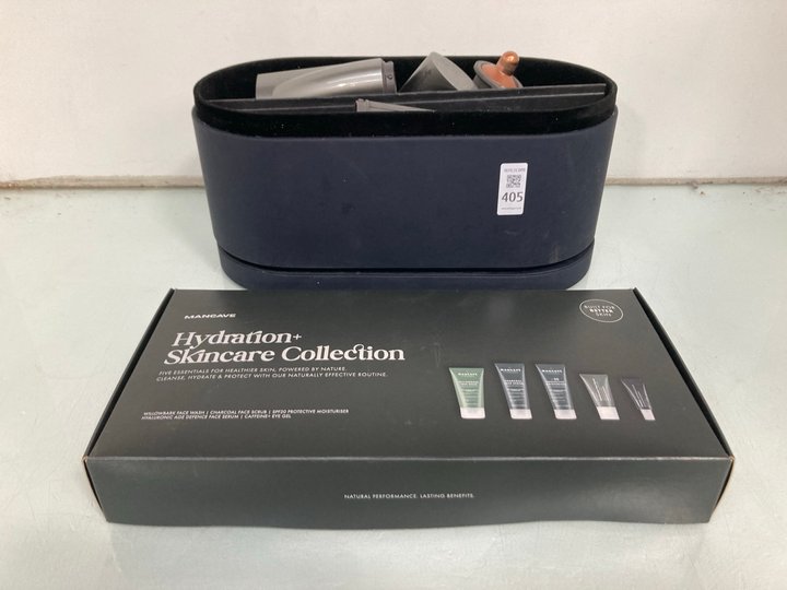 Lot 405  
            Marchington SR13 - Parcel Delivery Only 

                
DYSON AIRWRAP MULTISTYLE TO INCLUDE MANCAVE HYDRATION+ SKINCARE COLLECTION: LOCAT...