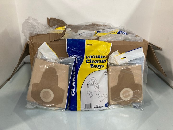 Lot 430  
            Marchington SR13 - Parcel Delivery Only 

                
QTY OF ELECTRUEPART VACUUM CLEANER BAGS: LOCATION - H5