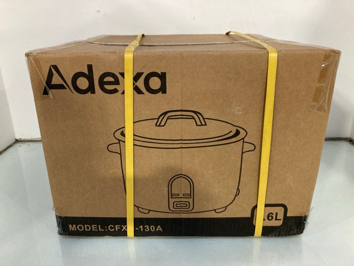 Lot 433  
            Marchington SR13 - Parcel Delivery Only 

                
ADEXA SLOW COOKER - MODEL: CFXB-130A: LOCATION - H4