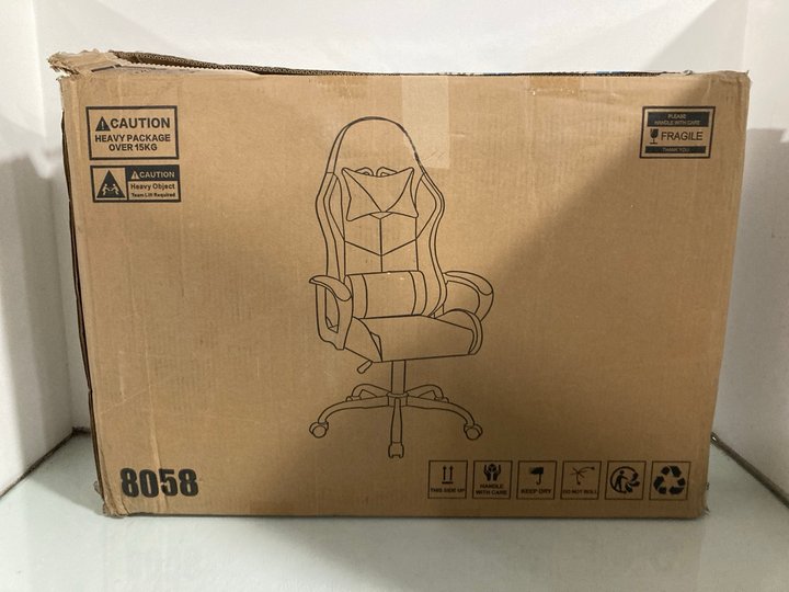 Lot 452  
            Marchington SR13 - Parcel Delivery Only 

                
HIGH BACK GAMING CHAIR IN BLACK: LOCATION - H4