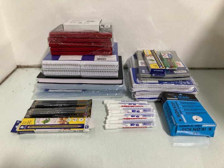 Lot 461  
            Marchington SR13 - Parcel Delivery Only 

                
QTY OF ASSORTED STATIONARY ITEMS TO INCLUDE STAEDTLER NORIS SCHOOL PENCILS: LOCAT...