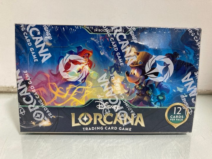 Lot 468  
            Marchington SR13 - Parcel Delivery Only 

                
DISNEY LORCANA TRADING CARD GAME BOX - ORIGINAL RRP: £107.00: LOCATION - H3