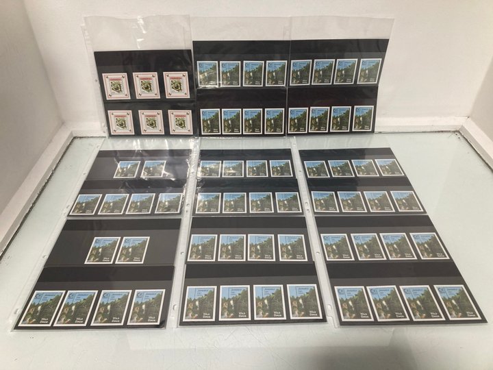 Lot 514  
            Marchington SR13 - Parcel Delivery Only 

                
60 X JAMAICA WILD BIRDS MINT $50 DOLLAR STAMPS AND 6 X JAMAICA BUTTERFLIES MINT $...