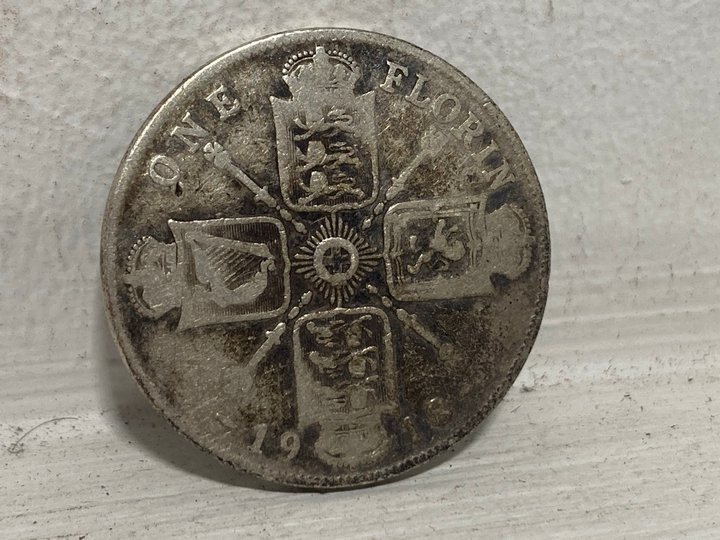 Lot 564  
            Marchington SR13 - Parcel Delivery Only 

                
1918 SILVER FLORIN: LOCATION - H1