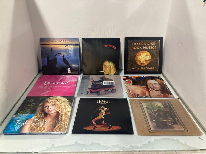 Lot 585  
            Marchington SR13 - Parcel Delivery Only 

                
QTY OF ASSORTED VINYLS TO INCLUDE ROXY MUSIC AVALON: LOCATION - G1