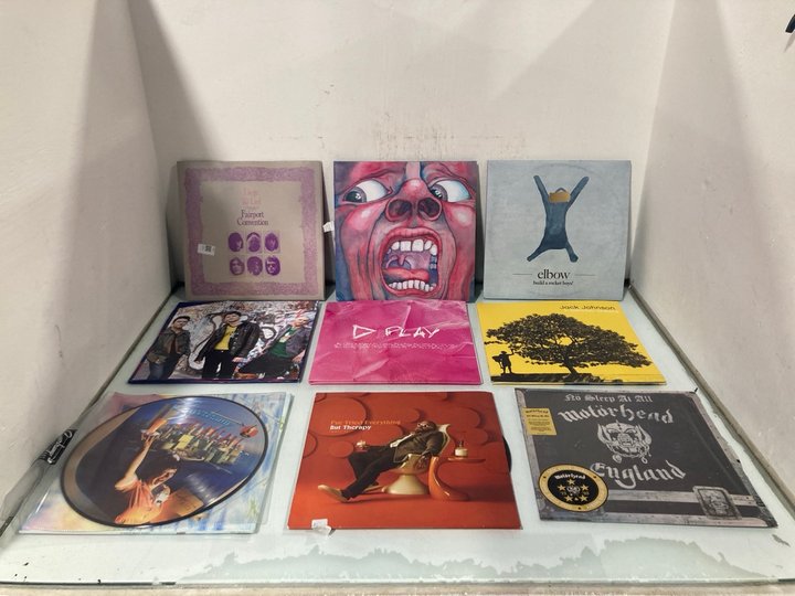 Lot 586  
            Marchington SR13 - Parcel Delivery Only 

                
QTY OF ASSORTED VINYLS TO INCLUDE LIEGE & THIEF FAIRPORT CONVENTION: LOCATION - G1