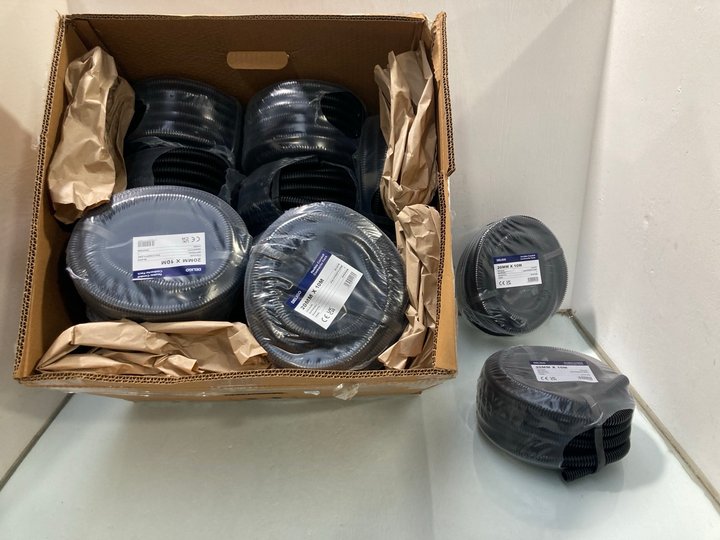 Lot 608  
            Marchington SR13 - Parcel Delivery Only 

                
QTY OF DELIGO FLEXIBLE CONDUIT CONTRACTOR PACK 20MM X 10M: LOCATION - G2