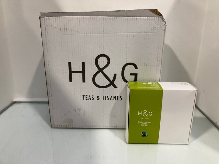 Lot 676  
            Marchington SR13 - Parcel Delivery Only 

                
BOX OF H & G ORGANIC & FAIRTRADE DELICATE EARL GREY TEA BAGS - BBE 6/27: LOCATION...