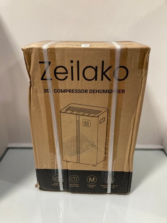 Lot 712  
            Marchington SR13 - Parcel Delivery Only 

                
ZEILAKO 20L DEHUMIDIFIER: LOCATION - G8
